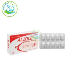 Alzole 40mg - Hộp 2 vỉ x 7 viên